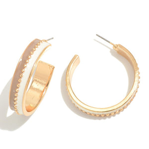 The Vita Hoop Earrings