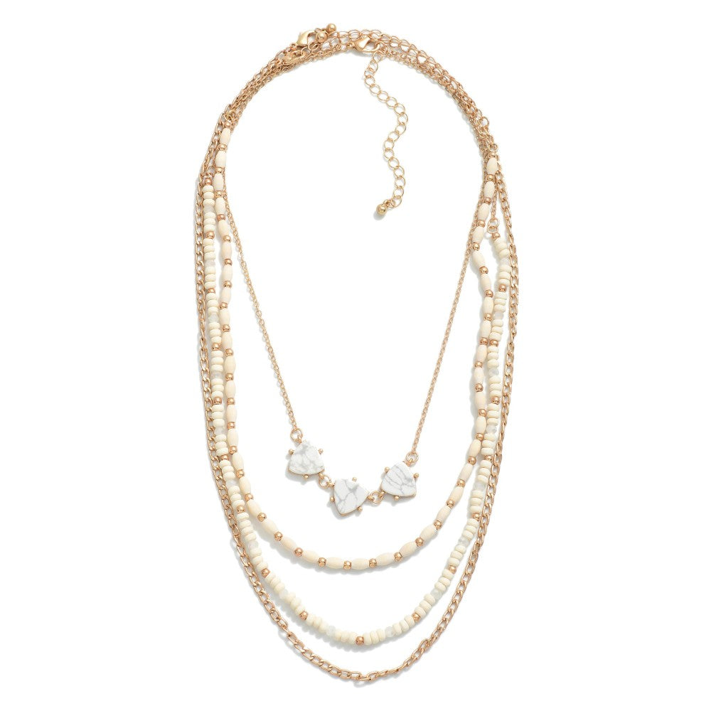 The Waverly Necklace - Cream