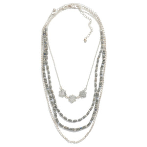 The Waverly Necklace - Grey