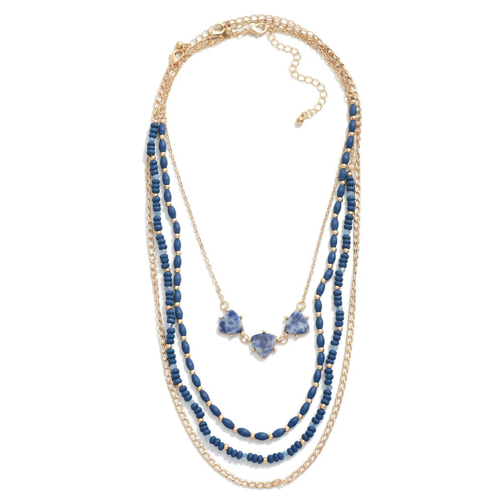 The Waverly Necklace - Blue