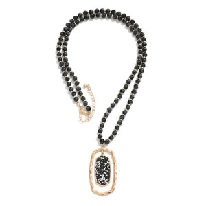 The Winnie Necklace - Black