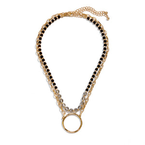 The Wren Necklace - Black